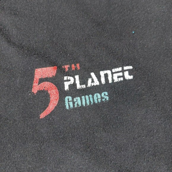 I Am An Immortal 5th Planet Games Tshirt Mens Large Black Hanes Beefy Warlords - Picture 2 of 6